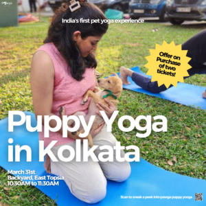 puppy yoga kolkata pawga